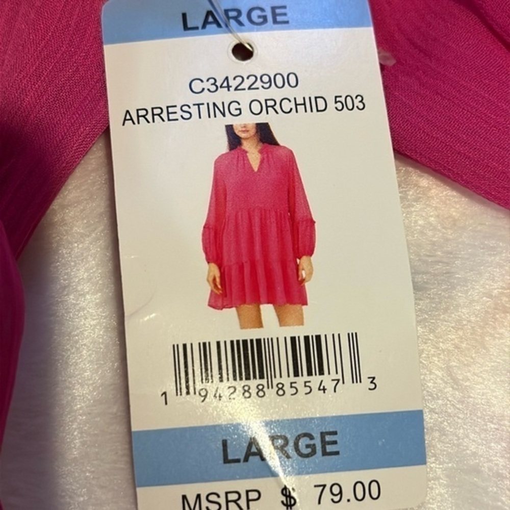 Vince Camuto Arresting Orchid Dress
